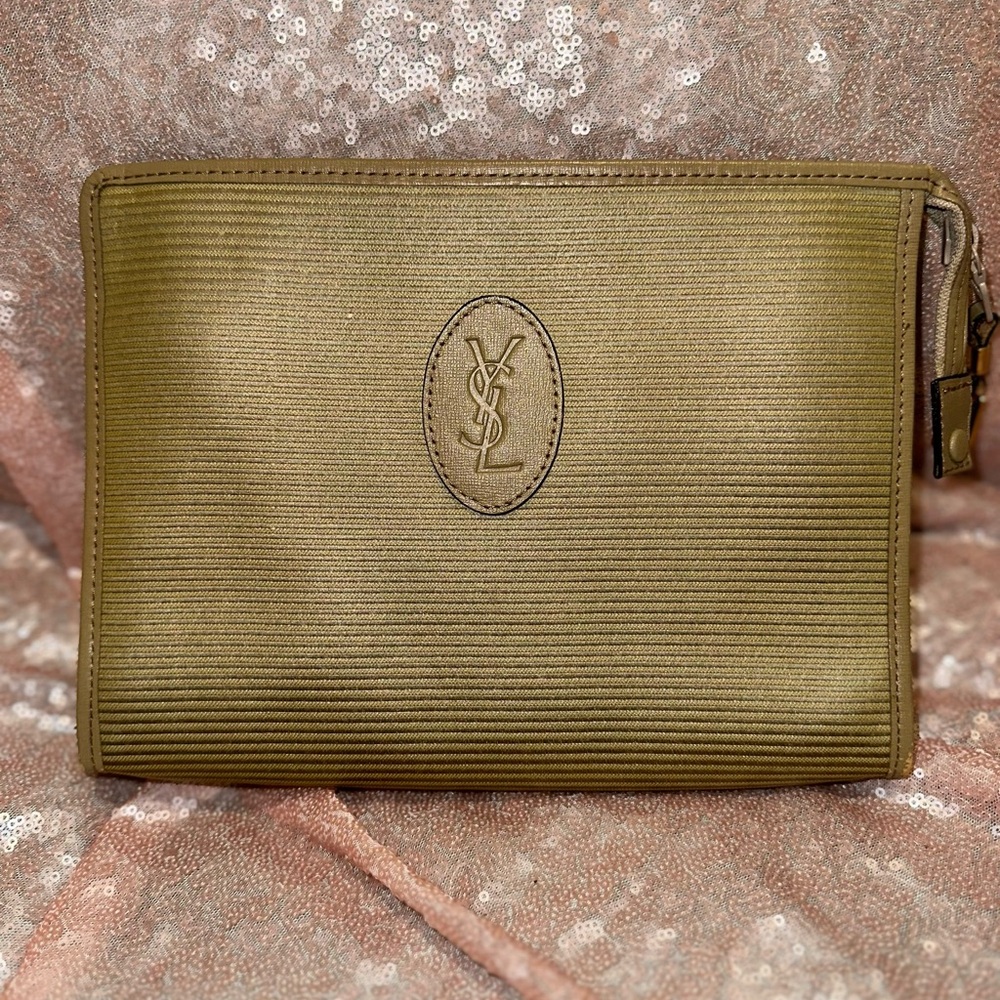 Yves Saint Laurent Brown and Tan Interior